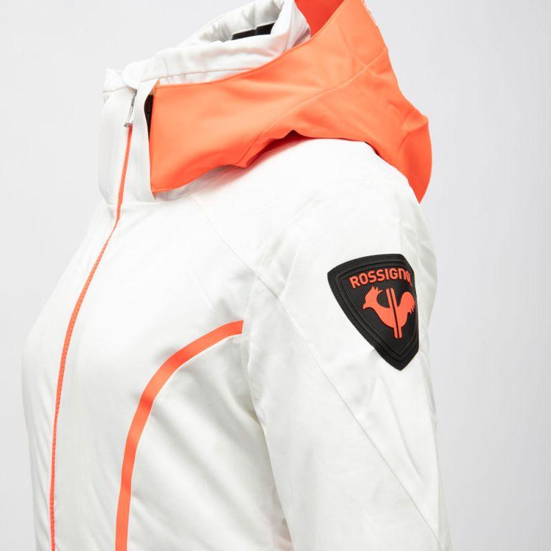 Veste de ski resort avec capuche logo colorée Femme ROSSIGNOL