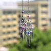 Pentagram Butterfly Rearview Mirror Hanging Car Pendant Car Hanging Ornaments Dream Catcher Pendant