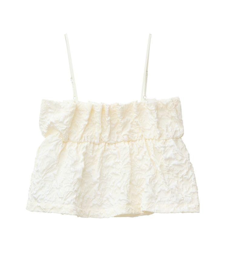 

Music Sweater Vest Jacquard Bustier for Ivory [Earth & Ecology] Women, слонова кістка