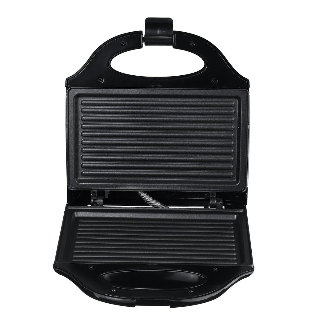 750W 220-240V Sandwich Maker Toaster Maker Machine 50-60HZ Bubble Egg Cake Oven Breakfast Toast Machine Barbecue Steak Stainless Steel 220-240V