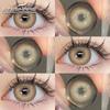 Eyeshare 1 Pair Holland Yearly Contact Lenses Blue Colored Eye Contacts Natural Gray Pupils For Men