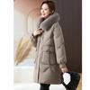 Down jacket women's winter new product year-old middle-aged and elderly women's clothing mother clothing medium and long fox fur collar jacket