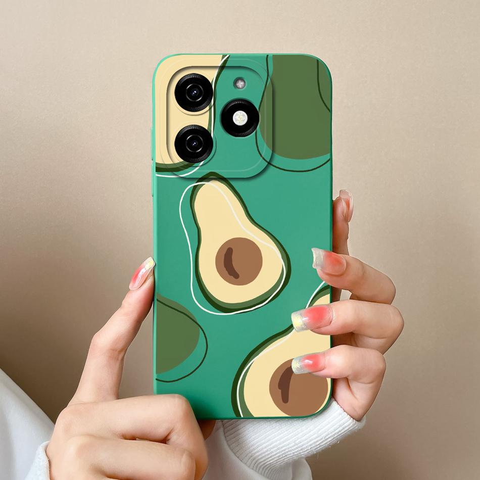 Dinosaur Case For infinix Smart 8 Pro Plus Soft Back Cover Comfortable Liquid Silicone High Quality Phone Housing For Smart8 HD