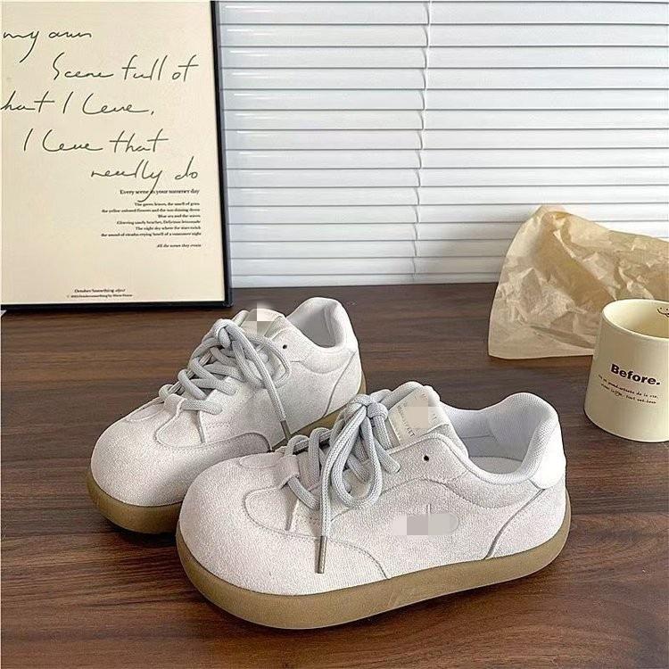 

Lightweight big head platform bread shoes spring new muffin ultra-light casual shoes sports board shoes tide 35