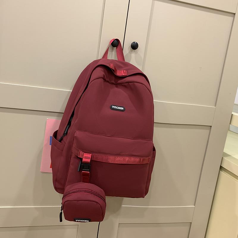 Japanese Casual Style Schoolbag Female, Large-Capacity Junior High School Student High School Backpack Niche Design Travel Backpack Male