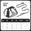 Lightweight Dog Harness With Reflective Stripes Waterproof Quick-Dry Nylon Adjustable Pocket GPS Tracker Outdoor Walking