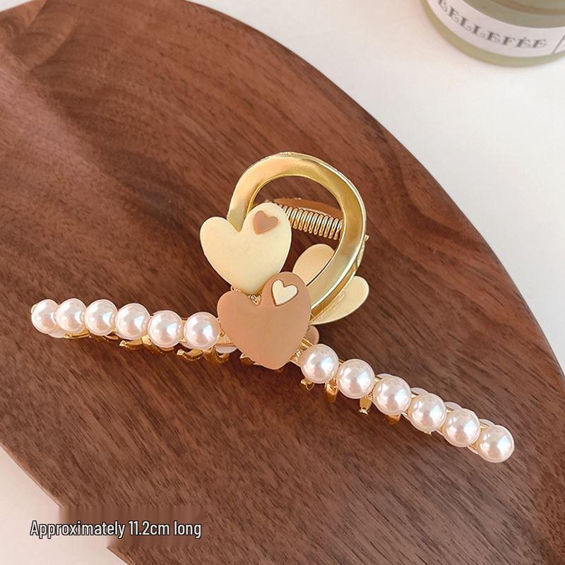 High-End Large Metal Claw Hair Clip for Women - Elegant Updo Accessory
