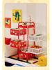 Mobile Floor-standing Storage Rack with Wheels for Bedroom, Living Room, Snacks, Essentials, and Vegetables