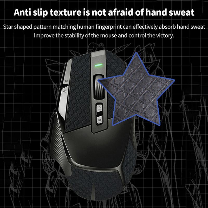 Mouse Grip Tape Skate Sticker For Logitech G502X G502X Puls Non Slip Skin Suck