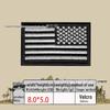 Embroidered Velcro US Flag Patch - Multicolor Stars and Stripes (Left & Right)