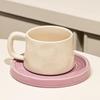 Changbaosen 300ml Ceramic Coffee Cup with Saucer