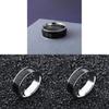 Stainless Steel Nfc Smart Ring With Gold Plating For Unisex Tech Accessories