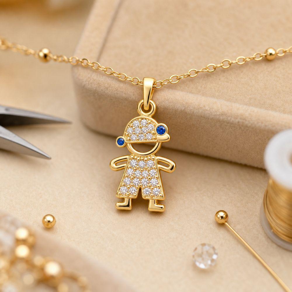 Brass Base Brass Pendants 18K Gold Plated Micro Pave Charms Cubic Zirconia Pendants Jewelry Gift