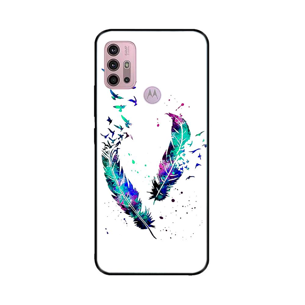 For Moto G30 Case Cool Fashion Pattern Back Cover For Motorola Moto G10 G20 Case for MotoG30 G 30 Bumper Soft TPU Silicone Cover