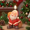 Santa Claus Candle Molds Handmade Castings Molds Christmas Silicone Moulds Epoxy Resin Molds Plasters Molds