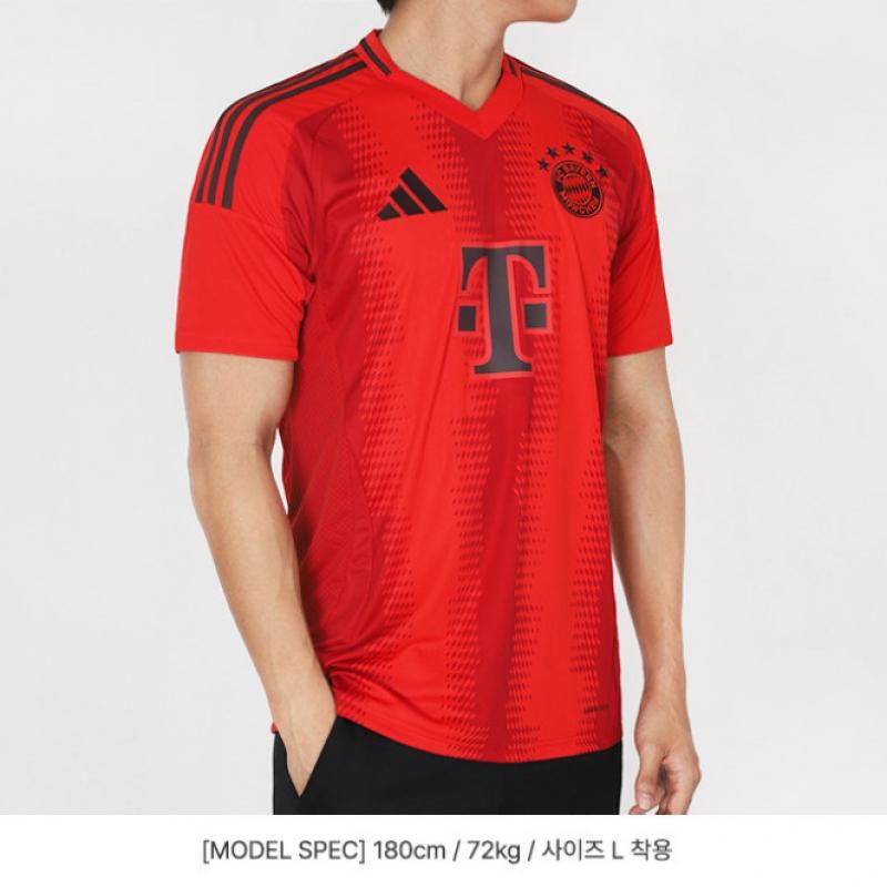 Adidas Short Sleeve Jersey Bayern Munich 2024 25 Home Jersey