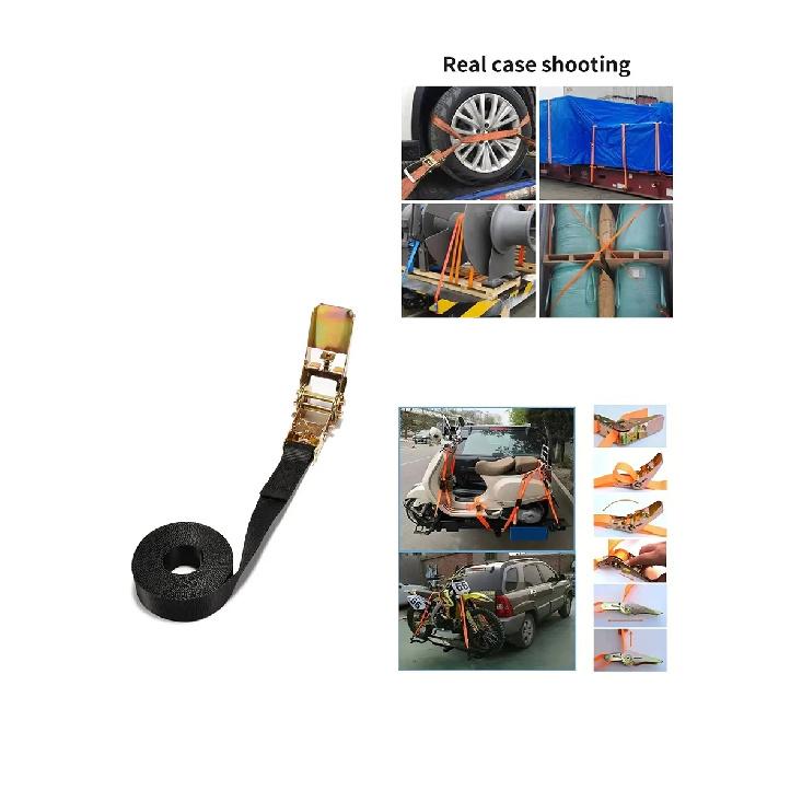Truck Binding Strap Tightener Small Ratchet Tightener Self-Locking Rope Tightener Cargo Packing And Fixing Strap Airplane Strap
