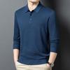 Men's Long-Sleeve Knit Polo Shirt FXT6697