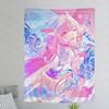 Popular Game Cyrene Honkai Star Rail Cartoon Tapestry Wall Hanging Decoration Household Home Decor Tapestry Bedroom Tapestry