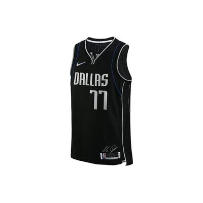 Camiseta Dri-Fit NBA Doncic Mavericks Negra para Hombre Streetwear DH8069-010