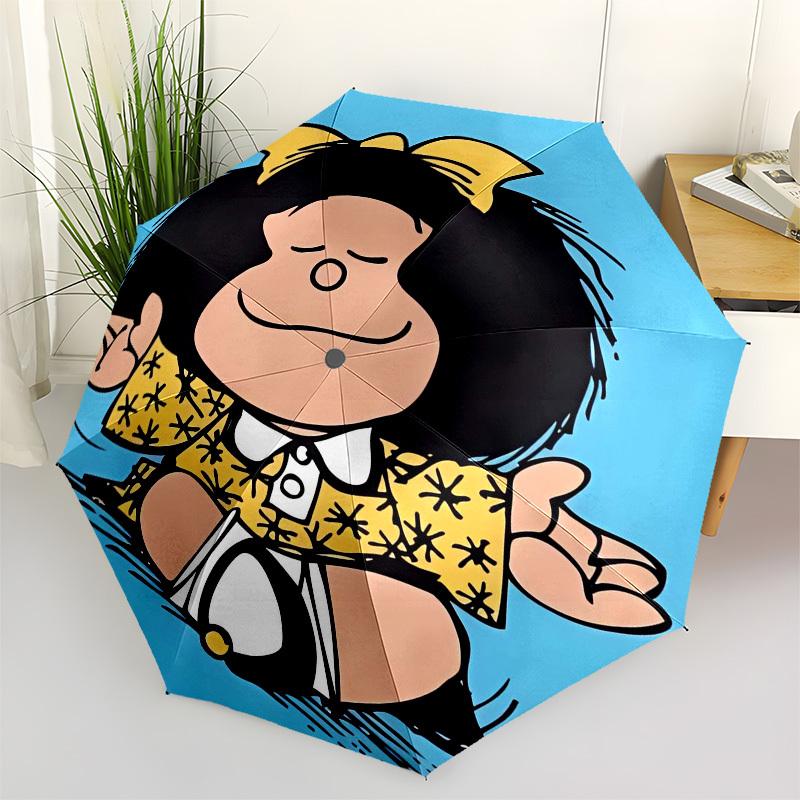 

Mafalda, Argentina- Automatic Opening and Closing, 8-rib Structure Portable Umbrella, Suitable for Men and Women in All Seasons - Perfect Gi
