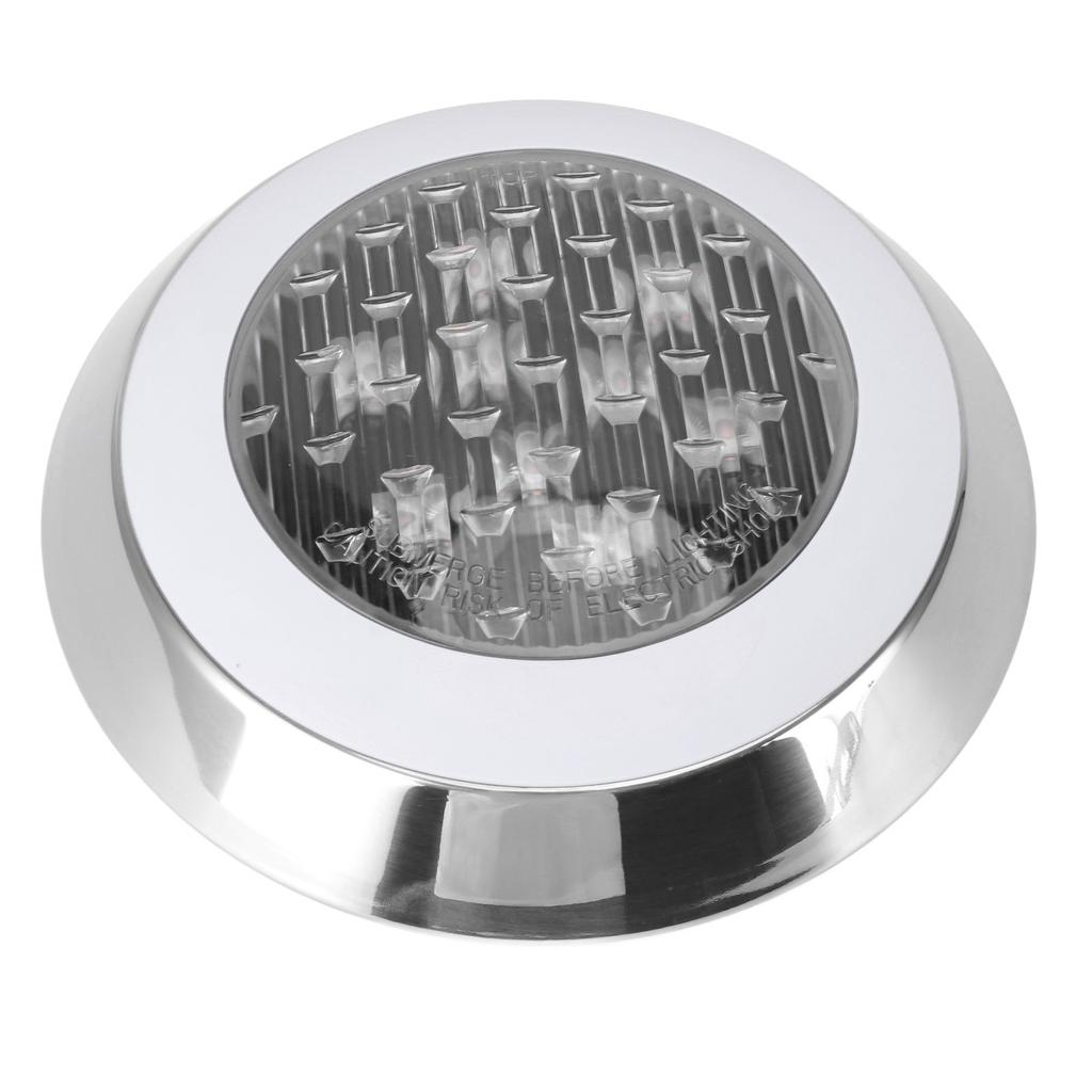 Wall Mounted Pool Light Waterproof 6000K White Light Embedded LED Underwater Swimming Pool Lamp for