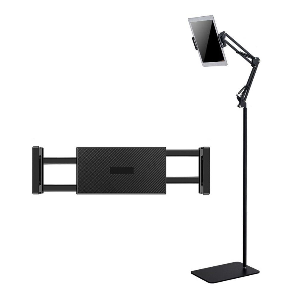 Suport metalic extensibil pentru telefon mobil, suport de podea pentru tablete și smartphone-uri