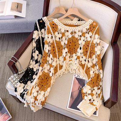 DIMANAF 2025 Nieuwe Dames Vleermuis Vest T-Shirt Basic Mode Tops Kant T-shirts Casual Los Gebreide T-shirts