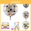 Livfulla Stora Diskokulor Heliumballonger Perfekta för Födelsedagsfiranden med Retro-tema