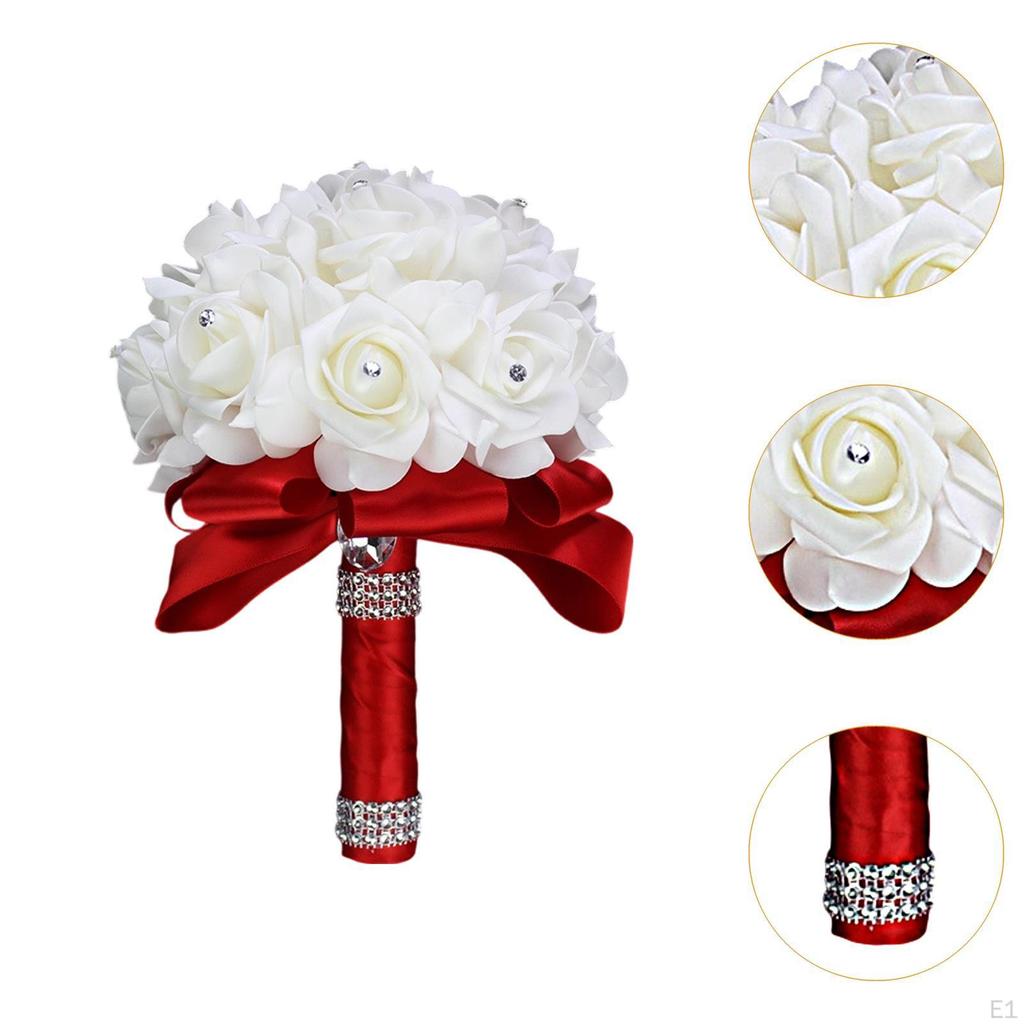 Artificial Flower Arrangement for Bride Wedding Bouquets Tossing Bouquet Events
