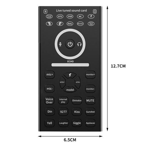 BOX18 Voice Changer for PS4, PS5, iPad, PC, Android, and iPhone. 4 Voice Changes: Male, Female, Child, and Monster Sounds. Includes Headphones for Sma
