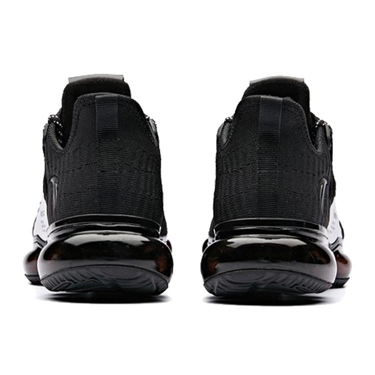 Anta Nebula Low top Running Shoes Women's Black White Full Length Air Cushion 92845500-2