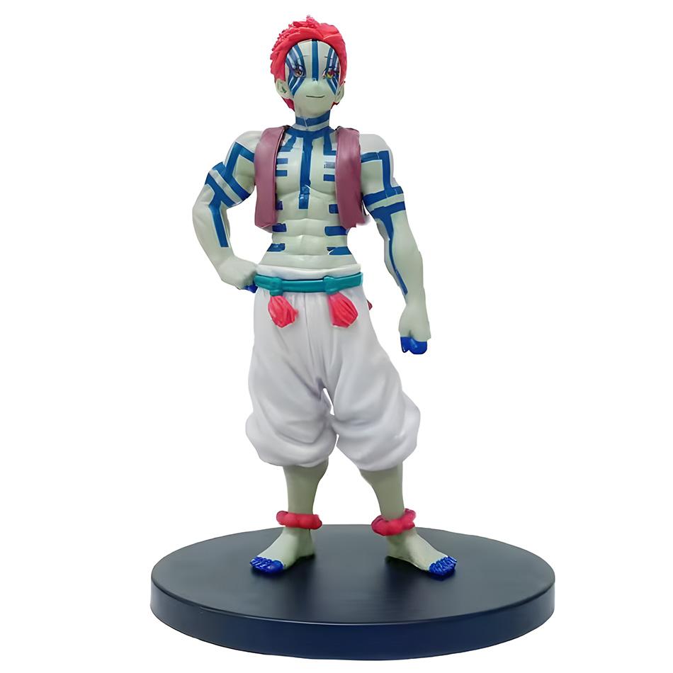 Demon Slayer Anime Action Figures - Kamado Tanjirou Nezuko Zenitsu Inosuke Miniature PVC Collectible Statues for Fans