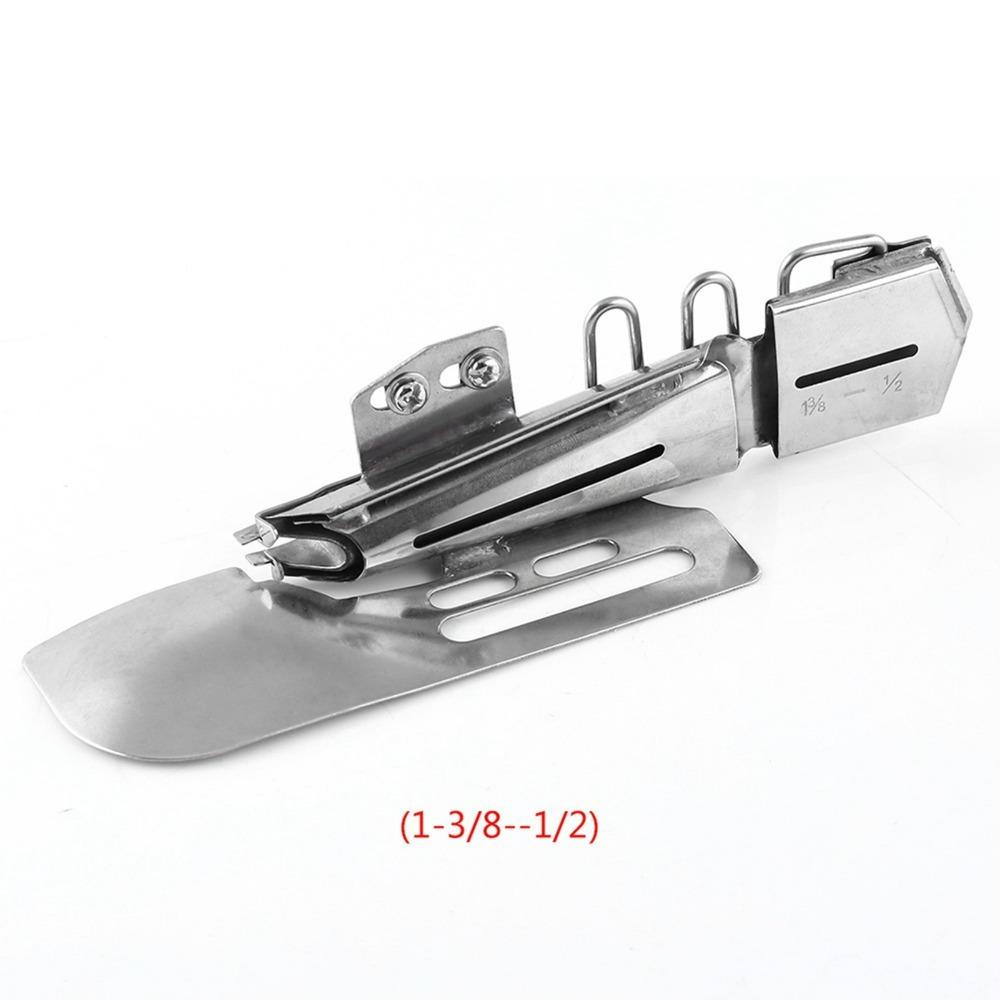 Flat Folder Industrial Sewing Machine Binder Metal Flat Seamer Folder  Sewing Applications