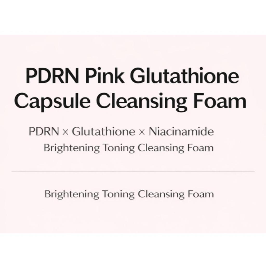 Medicube PDRN Kapsułka Glutation Oczyszczająca Pianka 120g