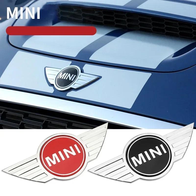 ABS Auto Hinten Vorne Haube Emblem Abzeichen Dekoration Geeignet für BMW Mini Cooper R55 R56 Ersatz Logo Auto Styling Zubehör