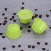 UNTIOR3Pcs Reusable Coffee Capsule Kits for Nescafe Dolce Gusto Machine Refillable Capsules Pod Compatible Filter Cups Dispenser