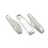 Fits Porsche Key Shell: New Cayenne, Macan, Panamera, 718, Taycan - Ice Raspberry Pink Matte Gray Solid Color
