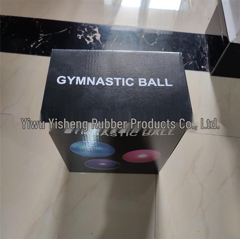 Thickened PVC Yoga Ball: 55cm, 65cm, 75cm - Perfect for Pilates & Fitness