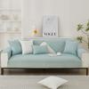 Sofa Cushion Four Seasons Non-Slip Pure Cotton Simple Modern Universal Cotton Solid Color Seat Cushion Cover Cloth Summer Sofa Cover Towel