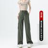 Overalls Women's Spring Thin Parachute Pants Small High Waist Wide Leg Casual Quick-Drying Sports Fitness Pants