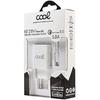 Chargeur Réseau - COOL - Micro-USB - 3 Amp - Charge Rapide - Blanc