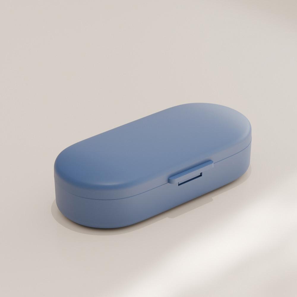 Magnetic Pill Box Holder Travel Medicine Storage Organizer Container Drug Tablet Dispenser Independent Lattice Pill Case