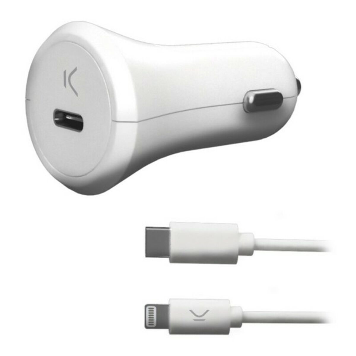 

Автомобильное зарядное устройство USB KSIX, совместимое с Apple, 18 Вт