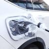 Electric Car Waterproof Charging Port Cover Shell Double-Sided Transparent Rain Snow Magnetic with Suction Cups for Any EV Body