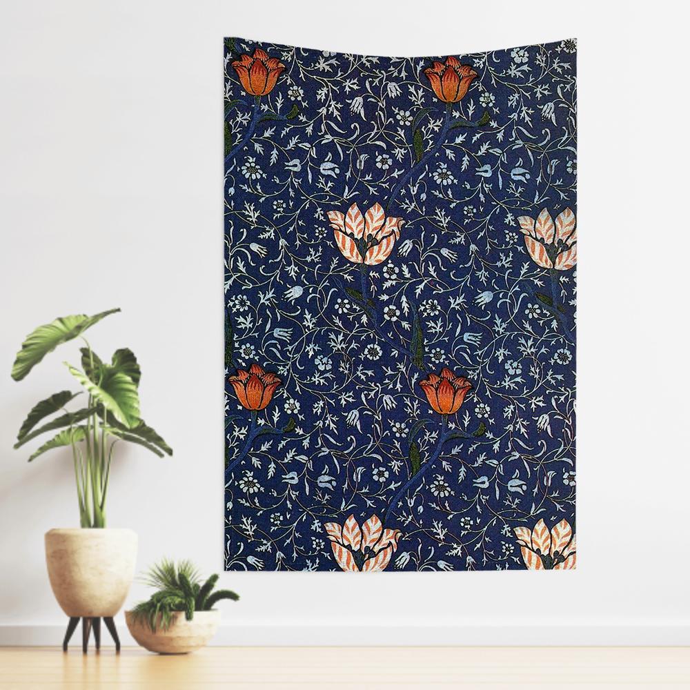 William Morris Tapestry Room Decor Wall Cloth Party Hanging Background Room Decor Baby Room
