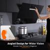 SNDOAS 90cm Range Hood A+++ 800 M³/h Drafting Power 3+ Booster Stages Touchscreen Activated with Activated Carbon Filter