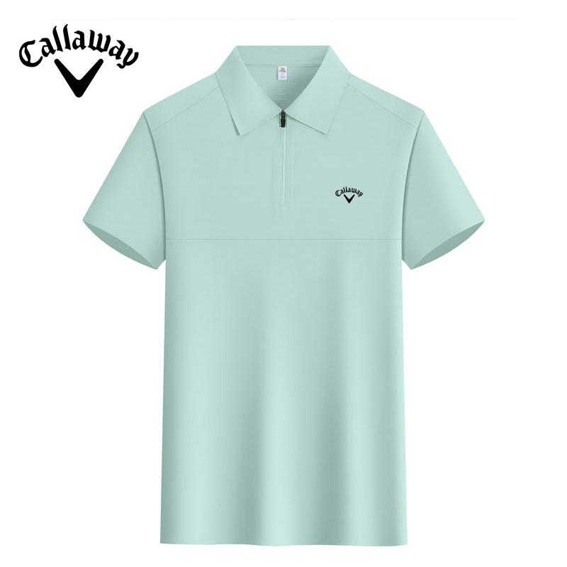 

FN3659 Callaway 2026 Summer Women s Embroidered High Quality Polo Collar Shirt XXL