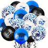 Graduation Decoration , Blue And Black Graduation Party  Decoration Kit, 20pcs