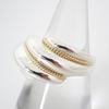 [Used] TIFFANY 925/750 Twisted Ring / Size 10 / j69-3